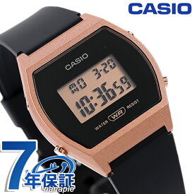 カシオ CASIO LW-204-1A カシオ クラシック チプカシ ユニセックス メンズ レディース 腕時計 カシオ casio デジタル ピンクゴールド ブラック 黒 ブランド おしゃれ 防水 小さい 軽い かわいい プレゼント 実用的