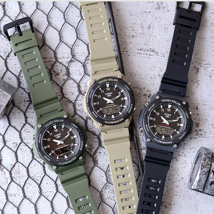 楽天市場】カシオ チープカシオ CASIO ソーラー AQ-S820W スタンダード 海外モデル メンズ チプカシ 腕時計 ブランド カシオ casio アナデジ ブラック 黒 選べるモデル : 腕時計のななぷれ