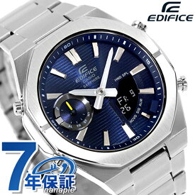 ＼さらに+4倍★今だけ!!／ エディフィス EDIFICE クォーツ 電池式 ECB-S10D-2A スマートフォン リンクモデル Bluetooth 海外モデル メンズ 腕時計 ブランド カシオ casio アナデジ ネイビー おしゃれ 防水 文字盤 大きい プレゼント 男性 実用的