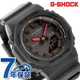 ＼9/15限定★無条件P5倍+最大100%Pバック／ gショック ジーショック G-SHOCK クォーツ 電池式 GMA-P2100SA-1A1 アナログ デジタル ユニセックス メンズ レディース 腕時計 ブランド カシオ casio アナデジ オールブラック 黒 おしゃれ 防水 文字盤 大きい プレゼント 実用的