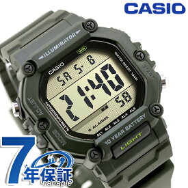 カシオ チープカシオ CASIO スタンダード クォーツ 電池式 AE-1600HX-3AV ロングストラップ 海外モデル メンズ チプカシ 腕時計 ブランド デジタル ベージュ グリーン おしゃれ 防水 小さい 軽い かわいい プレゼント 実用的
