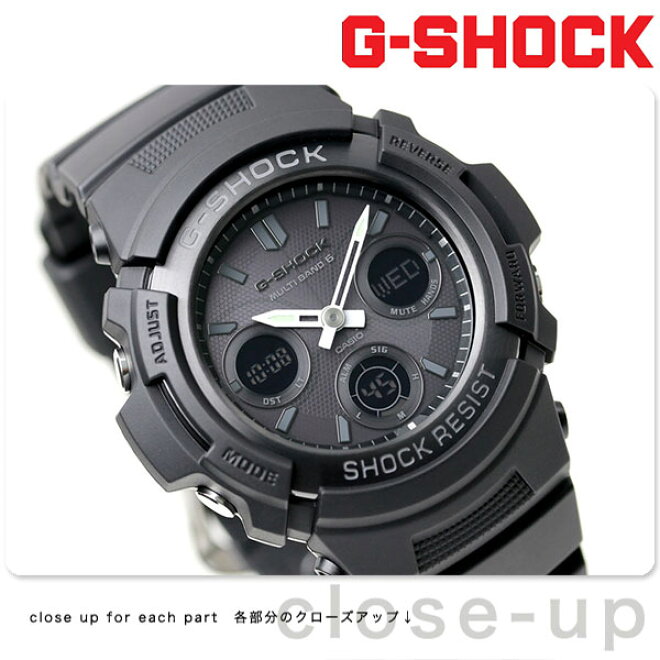 CASIO 卡西欧 AWG-M100B-1ACR g-shock 男款电波表