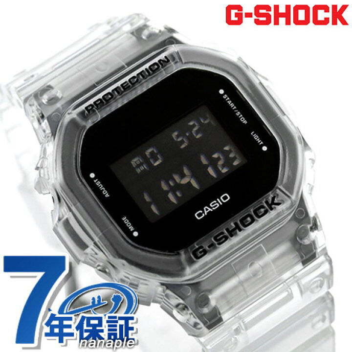 楽天市場 今なら最大00円割引クーポンに店内ポイント最大44倍 G Shock Gショック スケルトン シリーズ 腕時計 Dw 5600ske 7dr Dw 5600 Casio 腕時計のななぷれ