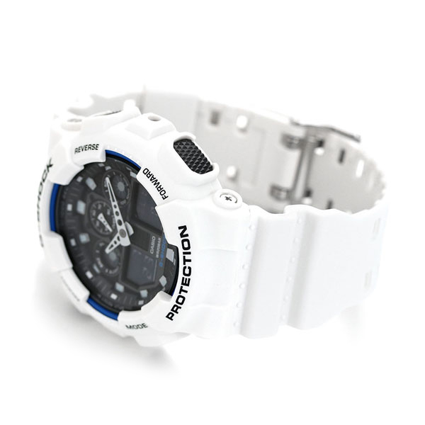 【15日は全品5倍に店内ポイント最大35倍】 g-shock CASIO GA-100B-7ADR 腕時計 カシオ gショック コンビネーションモデル  ブラック × ホワイト 時計 ジーショック | 腕時計のななぷれ
