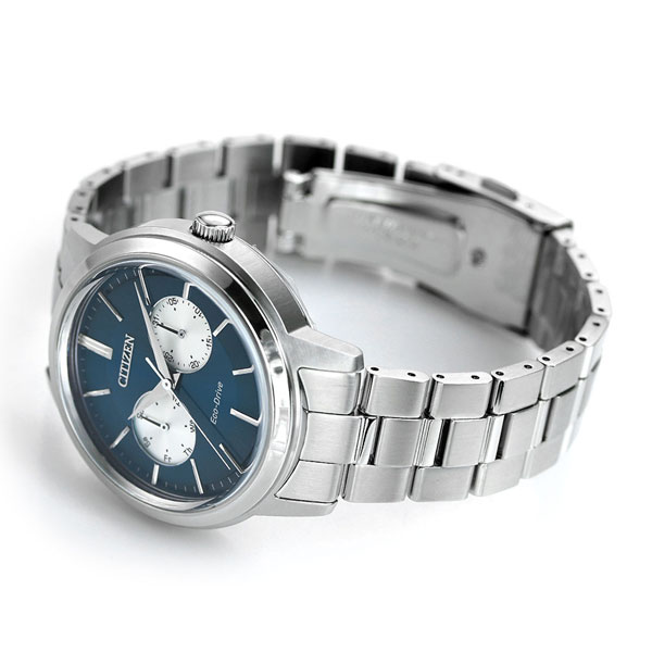 【25日は2000円割引クーポンに店内ポイント最大54倍】 シチズン エコドライブ ソーラー メンズ 腕時計 BU4030-91L CITIZEN  マルチカレンダー ブルー | 腕時計のななぷれ