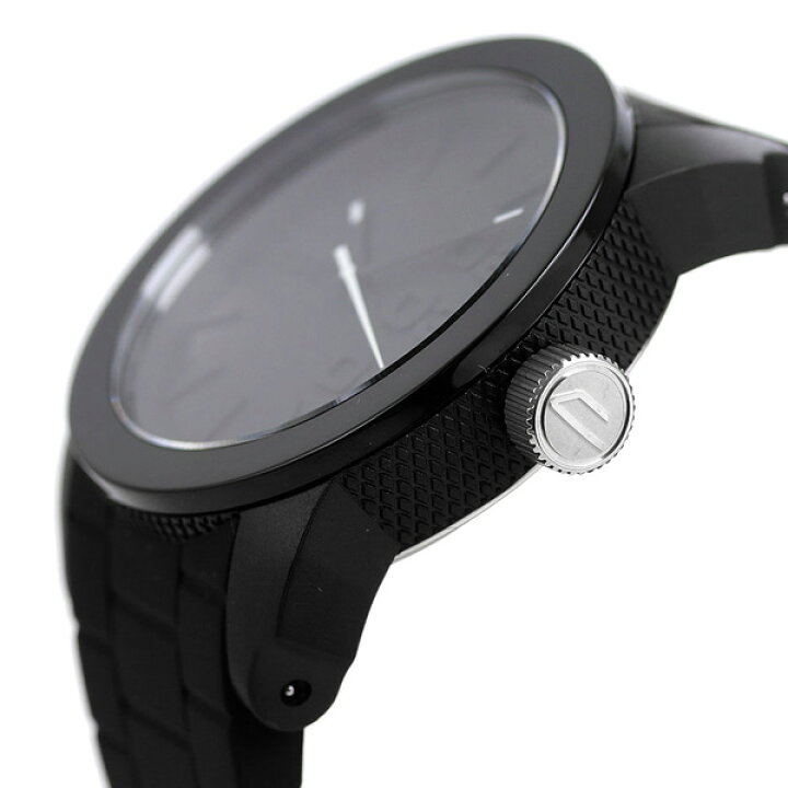 楽天市場 ディーゼル 時計 黒 メンズ 腕時計 Dz1437 ウレタンベルト オールブラック 腕時計のななぷれ