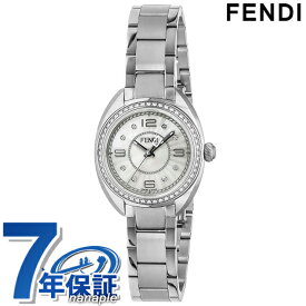 フェンディ モメント フェンディ クオーツ 腕時計 ブランド レディース ダイヤモンド FENDI F218024500B1 アナログ ホワイトシェル 白 スイス製 プレゼント ギフト