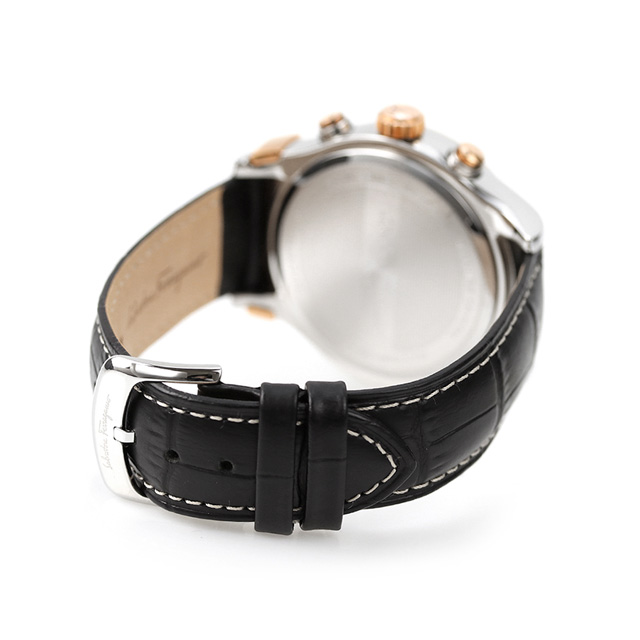フェラガモ 1898 クロノグラフ スイス製 クオーツ メンズ FH6030016 Ferragamo 腕時計 ブラック 時計 | 腕時計のななぷれ