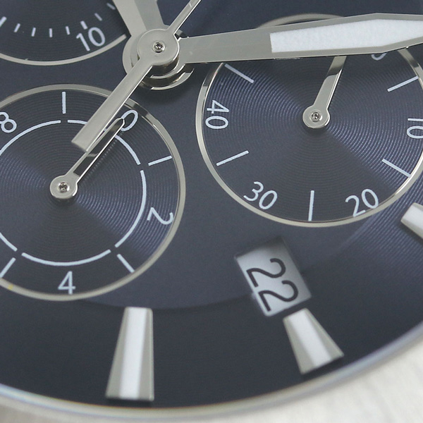 【2000円割引クーポンに店内ポイント最大44倍】 フェラガモ エフエイティ 44mm クロノグラフ メンズ 腕時計 SFEX00119  Salvatore Ferragamo ネイビー×ホワイト 革ベルト 時計 | 腕時計のななぷれ