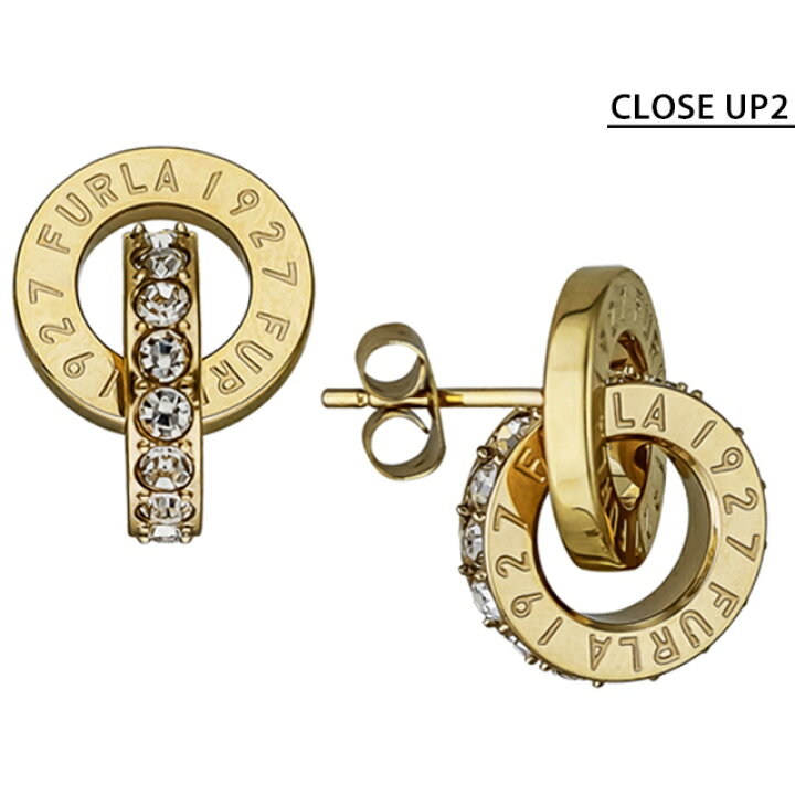 楽天市場】フルラ ピアス レディース FURLA 1927 DOUBLE HOOP PENDANT 