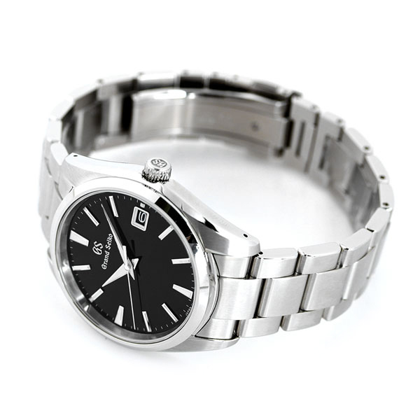 【ケアキット付】 グランドセイコー 9Fクオーツ 日本製 メンズ 腕時計 SBGP011 GRAND SEIKO ブラック 時計 | 腕時計のななぷれ