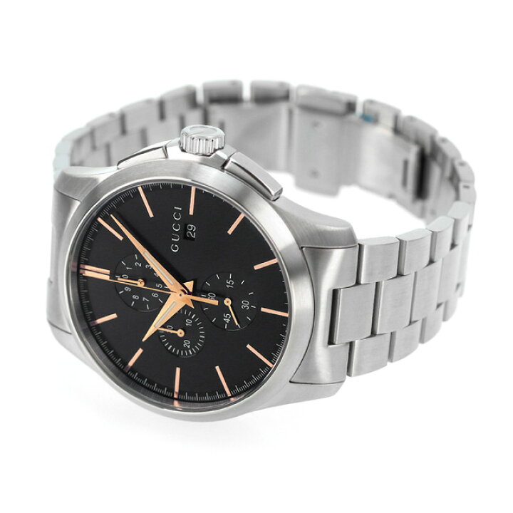 楽天市場】グッチ 時計 メンズ GUCCI 腕時計 Gタイムレス 46mm クロノ 