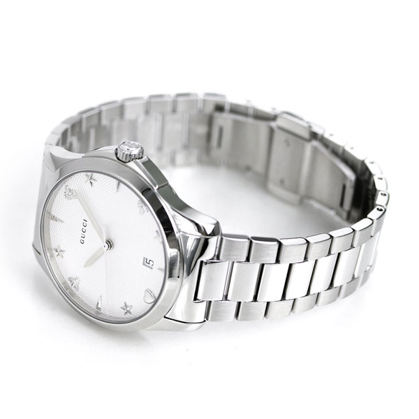 【2000円割引クーポンに店内ポイント最大44倍】 グッチ 時計 Gタイムレス 40mm メンズ 腕時計 YA1264028 GUCCI シルバー |  腕時計のななぷれ