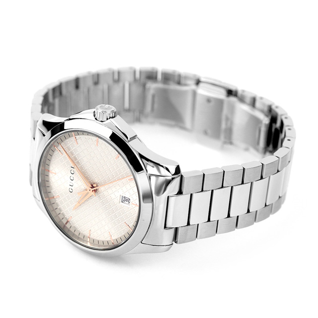 グッチ 時計 メンズ GUCCI 腕時計 Gタイムレス 40mm YA1264052 シルバー | 腕時計のななぷれ