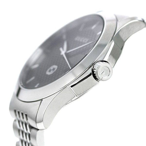 グッチ 時計 Gタイムレス 40mm メンズ 腕時計 YA1264106 GUCCI ブラック | 腕時計のななぷれ