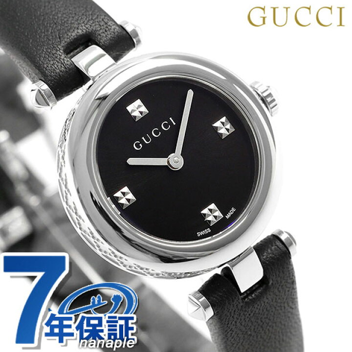 楽天市場 グッチ 時計 レディース Gucci 腕時計 ディアマンティッシマ スモール 27mm Ya ブラック 腕時計のななぷれ