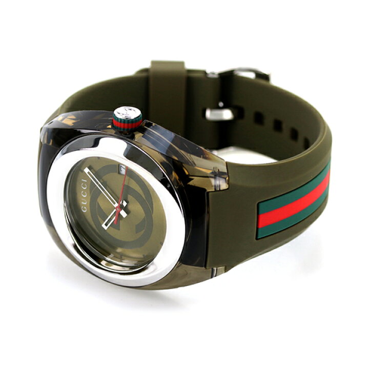 楽天市場】＼最安挑戦☆超特価／ グッチ 時計 シンク 46mm クオーツ  