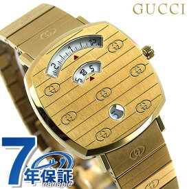 グッチ 時計 グリップ 35mm メンズ レディース 腕時計 YA157403 GUCCI ゴールド