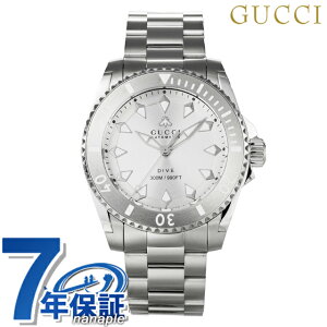 �O�b�` DIVE �������� �r���v �����Y GUCCI YA136354 �A�i���O �V���o�[ �X�C�X�� ���� �u�����h ������� �h�� �v���[���g �j�� ���p�I