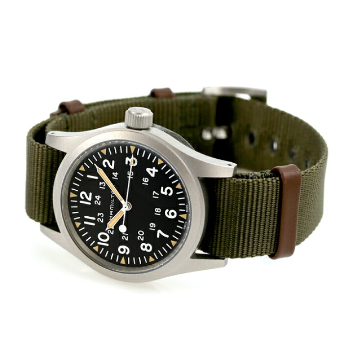楽天市場】ハミルトン 腕時計 メンズ カーキ フィールド 38mm 手巻き 