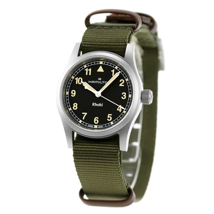 楽天市場】ハミルトン カーキ フィールド 33mm クオーツ 腕時計 メンズ 