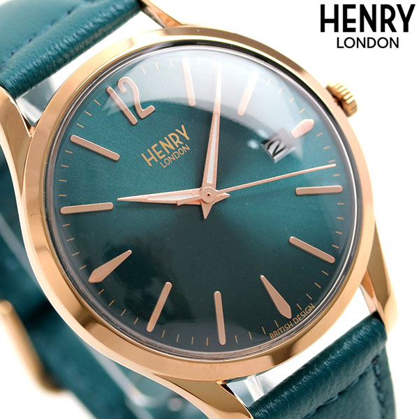 ヘンリーロンドン HENRY LONDON 39mm 革ベルト メンズ HL39S0134 腕時計 ストラトフォード 時計 | 腕時計のななぷれ