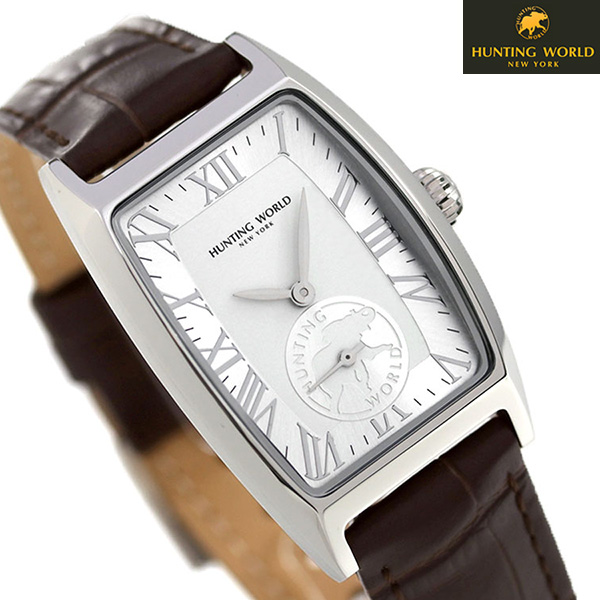 ハンティングワールド 時計 メンズ グラントノー 28mm HW503SIDBR HUNTING WORLD 腕時計 革ベルト | 腕時計のななぷれ