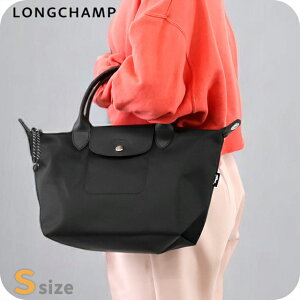 �����V���� �V�����_�[�o�b�O ���f�B�[�X �u�����h LONGCHAMP �v���A�[�W�� �G�i�W�[ S �g�b�v�n���h���o�b�O �n���h�o�b�O 2WAY L1512HSR001 �u���b�N �o�b�O �΂߂��� ���� ������� �v���[���g ��
