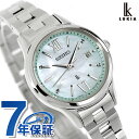 【クリアケース付】セイコー ルキア Essential Collection 電波ソーラー 腕時計 ブランド レディース 数量限定 SEIKO LUKIA HEE001J アナログ グリーン 日本製 おしゃれ 防水 軽い 華奢 かわいい プレゼント 女性 実用的