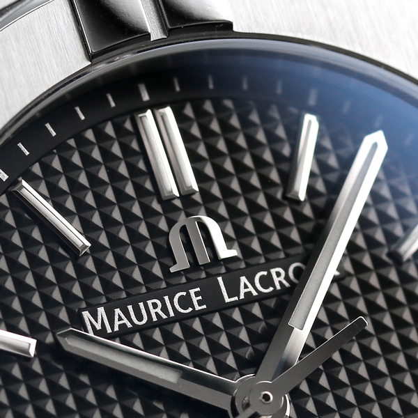 【15日は全品5倍に+4倍で店内ポイント最大35倍】 モーリス ラクロア アイコン オートマティック 39mm スイス製 自動巻き メンズ 腕時計  AI6007-SS001-330-1 MAURICE LACROIX ブラック | 腕時計のななぷれ