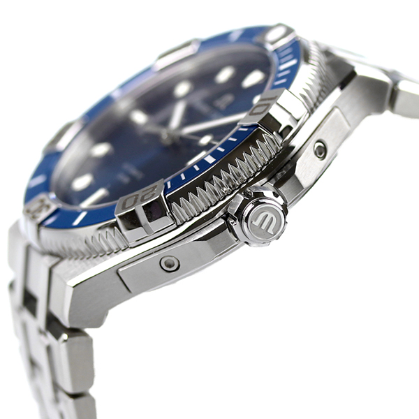 モーリスラクロア アイコン ベンチュラー スイス製 自動巻き メンズ 腕時計 AI6058-SS002-430-2 MAURICE LACROIX  ブルー | 腕時計のななぷれ