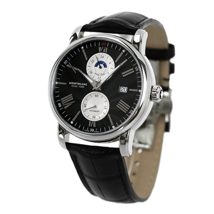 楽天市場】モンブラン 時計 4810シリーズ 42mm デュアルタイム 