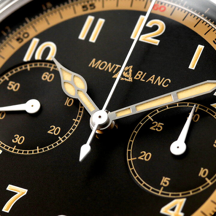 楽天市場】モンブラン 1858 モノプッシャー 自動巻き 腕時計 メンズ  