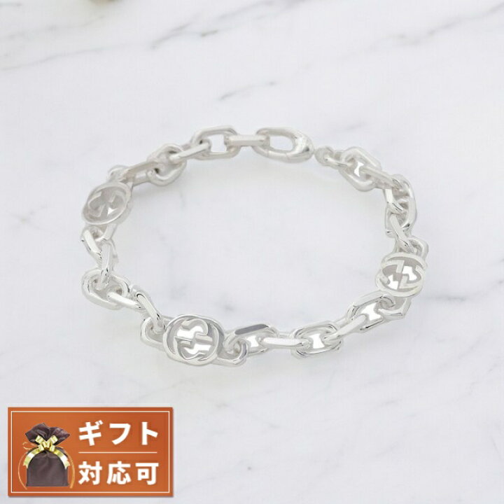 楽天市場】グッチ GUCCI インターロッキングG ブレスレット 620798 