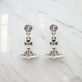 ＼さらに+4倍★今だけ!!／ ヴィヴィアンウエストウッド VIVIENNE WESTWOOD ピアス 62020032-W004 62020032-02P019 レディース プチオーブ ドロップ シルバー