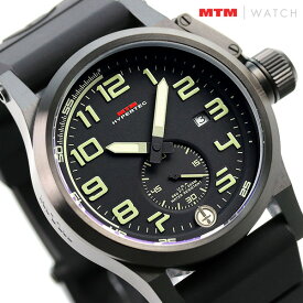 MTM エムティーエム ハイパーテック クロノ1 44mm メンズ 腕時計 ブランド HC1-SB4-BKLM-BR2B-A MTM HYPERTEC CHRONO 1 ギフト 父の日 プレゼント 実用的