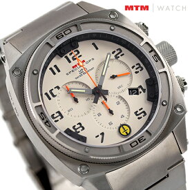 MTM エムティーエム プレデター 2 48mm 腕時計 メンズ PR2-TSL-TTG1-MBTI-OH ベージュ ギフト 父の日 プレゼント 実用的
