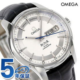 オメガ デビル アニュアル カレンダー 41MM 腕時計 ブランド 431.33.41.22.02.001 OMEGA シルバー 新品 時計 記念品 プレゼント ギフト