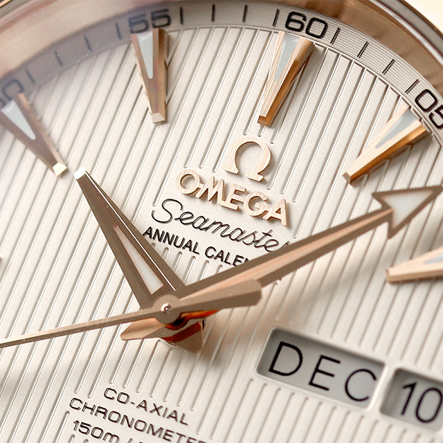 オメガ シーマスター アクアテラ 150M コーアクシャル アニュアルカレンダー 38.5mm 18KRG 自動巻き メンズ 腕時計  231.53.39.22.02.001 OMEGA 新品 | 腕時計のななぷれ
