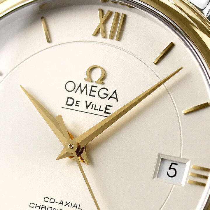 楽天市場】オメガ デビル 37mm 自動巻き K18 腕時計 メンズ OMEGA  