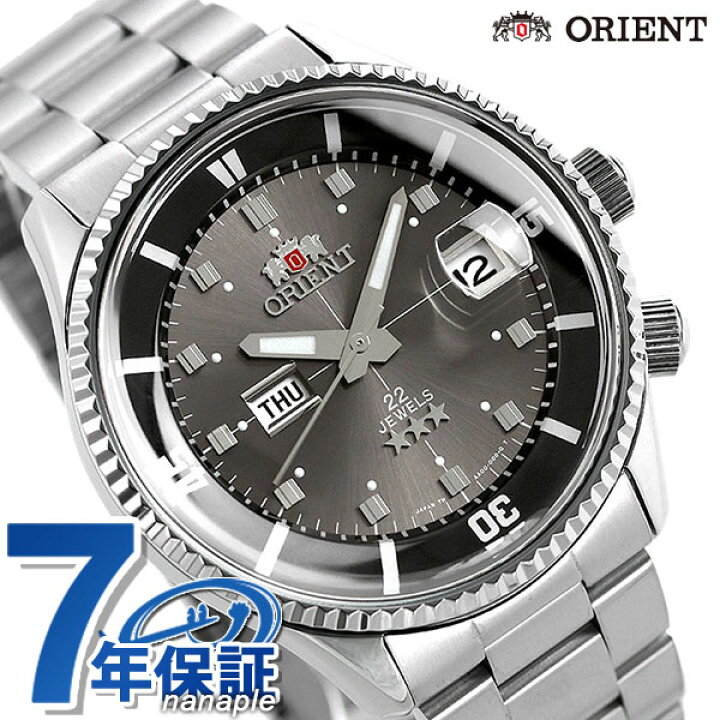 楽天市場 オリエント キングマスター 自動巻き Wv0011aa 腕時計 メンズ グレー Orient 腕時計のななぷれ