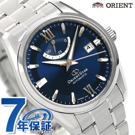 オリエントスター 腕時計 メンズ ORIENT STAR 日本製 自動巻き コンテンポラリー 38.5mm RK-AU0005L ネイビー 時計 記念品 ギフト 父の日 プレゼント 実用的