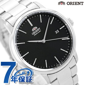 オリエント 腕時計 デイト 自動巻き メンズ 機械式 時計 RN-AC0E01B ORIENT ブラック