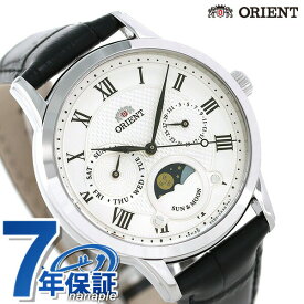 オリエント クラシック サン＆ムーン 35mm 革ベルト RN-KA0003S ORIENT レディース 腕時計 プレゼント ギフト