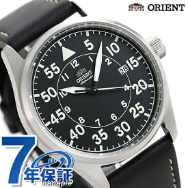 オリエント メンズ 自動巻き 機械式 腕時計 RN-AC0H03B ORIENT 時計 スポーティー ブラック 父の日 プレゼント 実用的