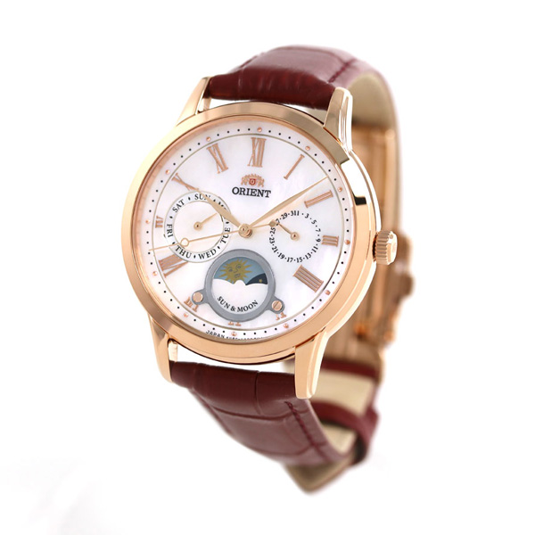 オリエント 腕時計 ORIENT クラシック サン＆ムーン 35mm 革ベルト RN-KA0001A | 腕時計のななぷれ