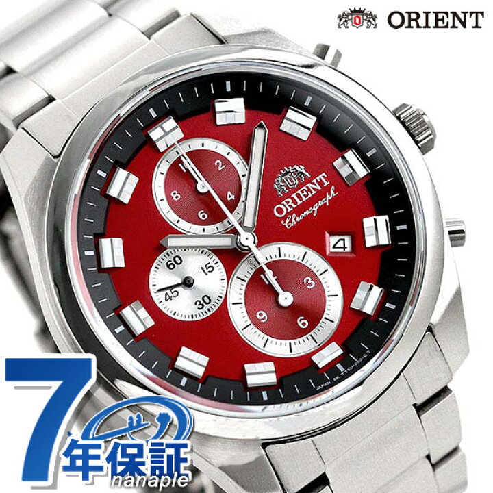 楽天市場 オリエント 腕時計 メンズ Orient ネオセブンティーズ クロノグラフ ビッグケース Wv0481tt 時計 腕時計のななぷれ
