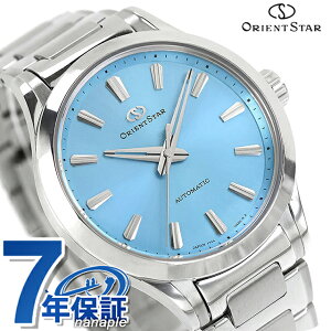 �_10/5�͒����b�L�[DAY��2000�~OFF+�ő�P100%�Ҍ��^ �I���G���g�X�^�[ �R���e���|�����[ �X���[�n���h �������� �r���v �u�����h �����Y ORIENT STAR Contemporary Three Hand RK-BQ0002L �A�i���O �u���[ ���{