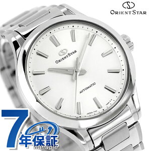 �_10/5�͒����b�L�[DAY��2000�~OFF+�ő�P100%�Ҍ��^ �I���G���g�X�^�[ �R���e���|�����[ �X���[�n���h �������� �r���v �u�����h �����Y ORIENT STAR Contemporary Three Hand RK-BQ0003S �A�i���O �z���C�g �� 