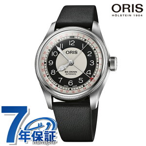 �I���X Big Crown Pointer Date Bullseye 38mm �������� �r���v �u�����h �����Y ORIS 01 754 7779 4061-07 5 19 25 �A�i���O �N�[���O���[ �u���b�N �� �X�C�X�� ���� ������� �h�� �v���[���g �j�� ���p�I